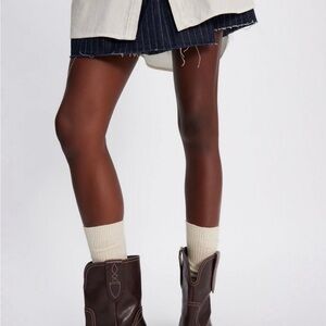 Free People Brown Heeled Boots